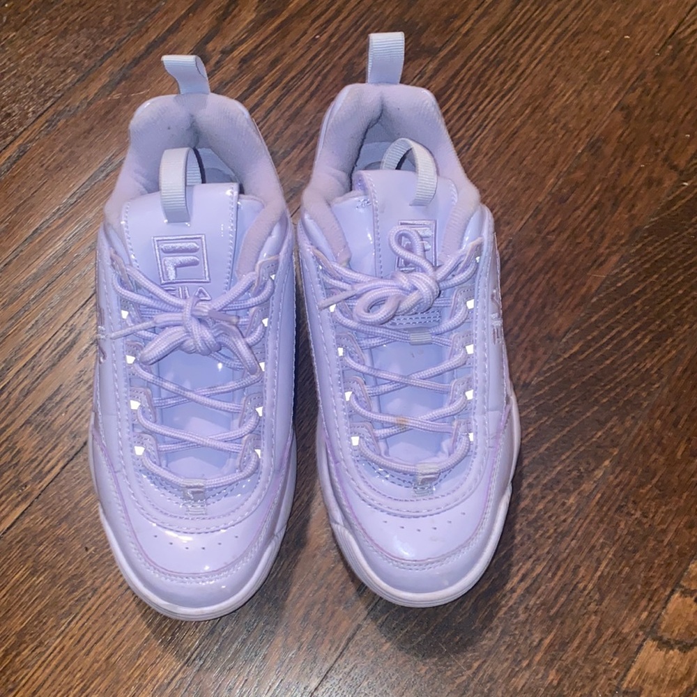 Purple Women’s Fila Disruptor.
